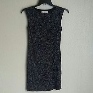 LOFT fitted midi dress